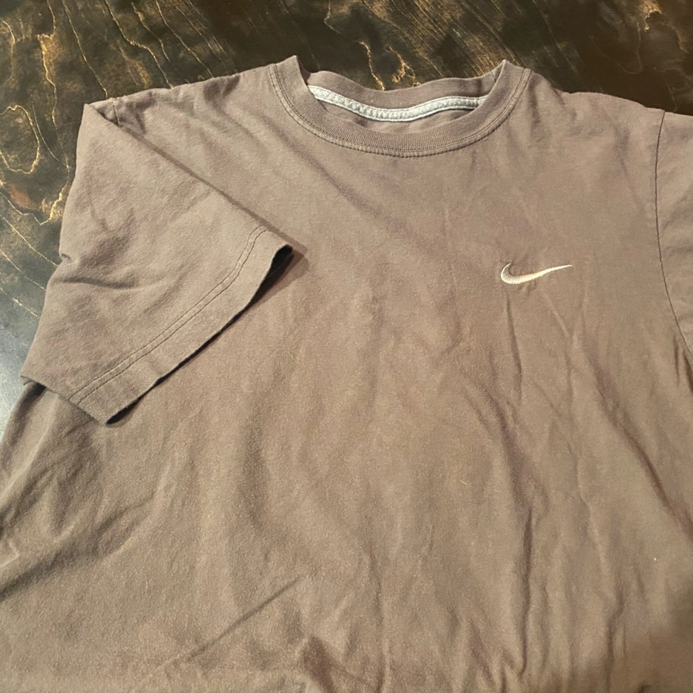 Nike light Brown Standard Fit Tee